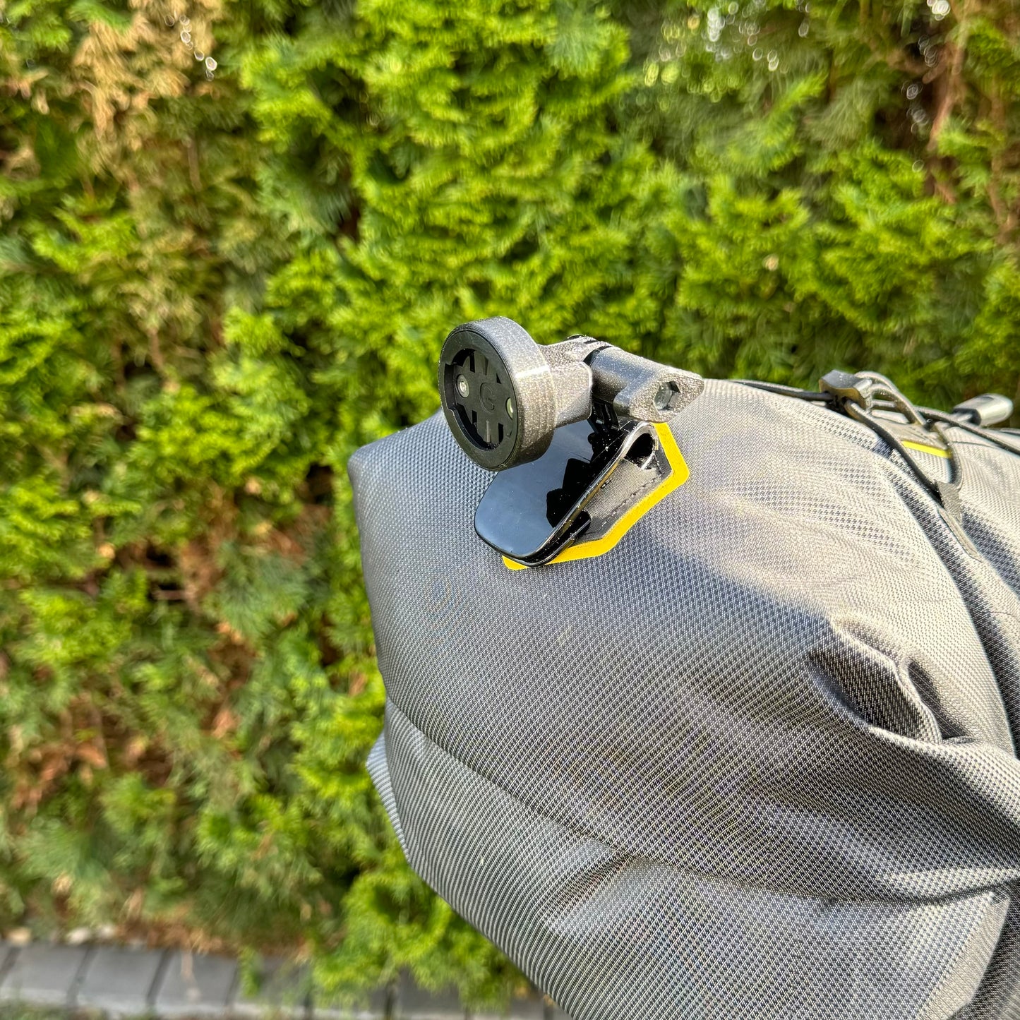 Radar Licht Halter für Satteltasche mit GoPro Clip verstellbar