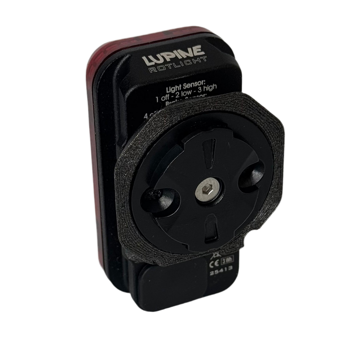 Lupine Rotlicht V1 auf Magene Adapter